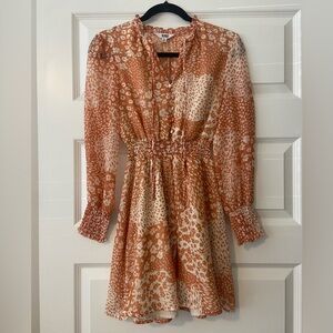 BB Dakota by Steve Madden long sleeved mini dress- XS LIKE BEW